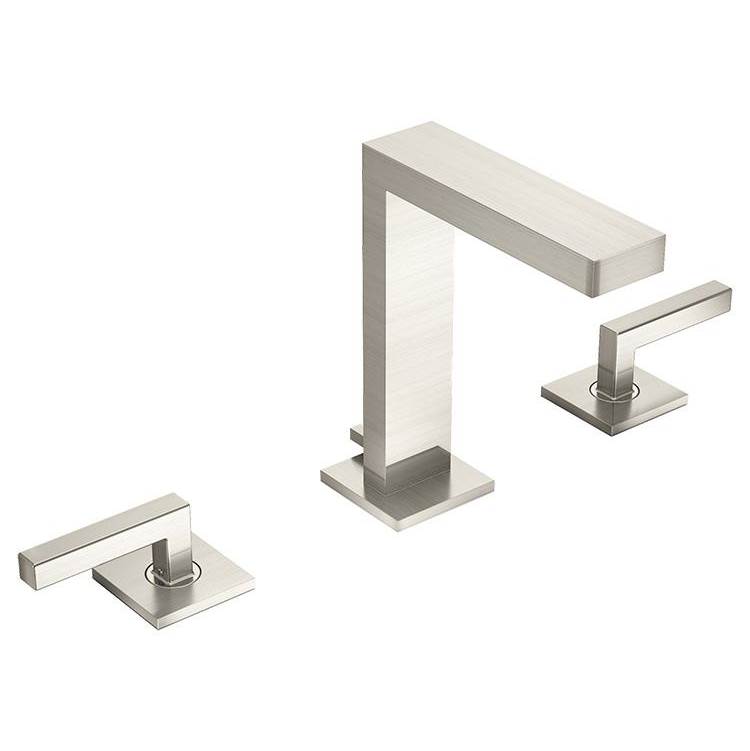 Fixtures, Etc.SymmonsDuro Widespread 2-Handle Bathroom Faucet with Drain Assembly in Satin Nickel (1.0 GPM)