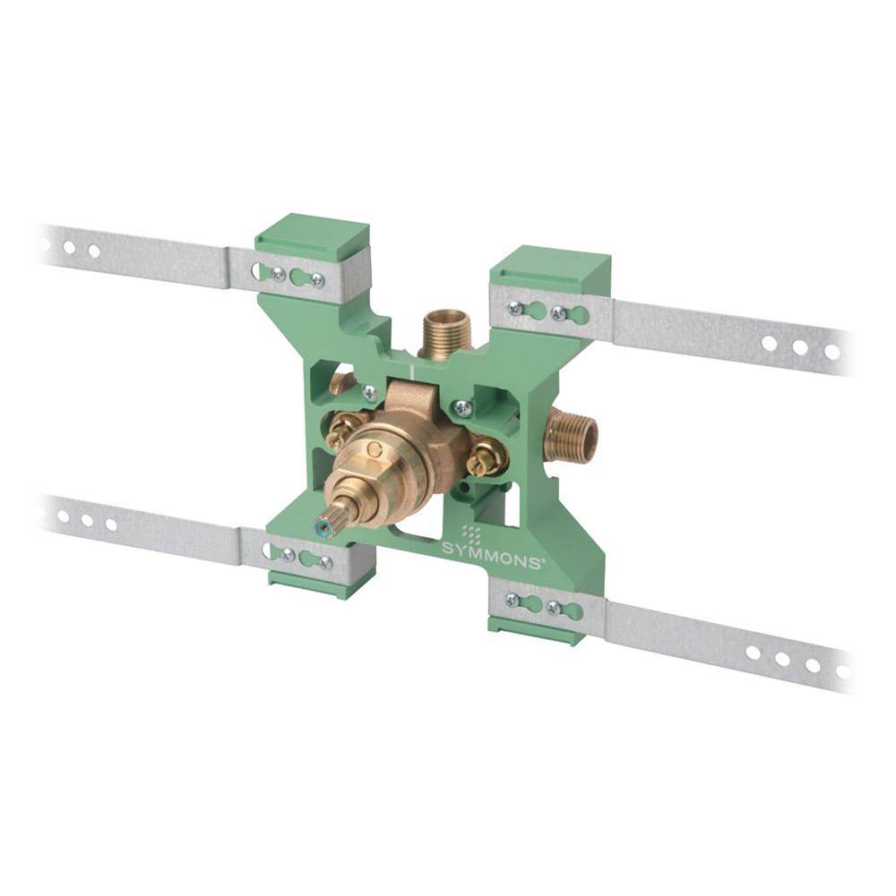 Fixtures, Etc.SymmonsTemptrol Brass Pressure-Balancing Shower Valve with Service Stops and Rapid Install Bracket