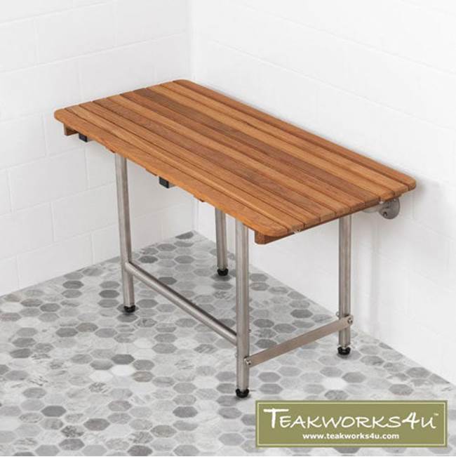 Teakworks4u Shower Benches Bathroom Accessories item PTBF2-200160W