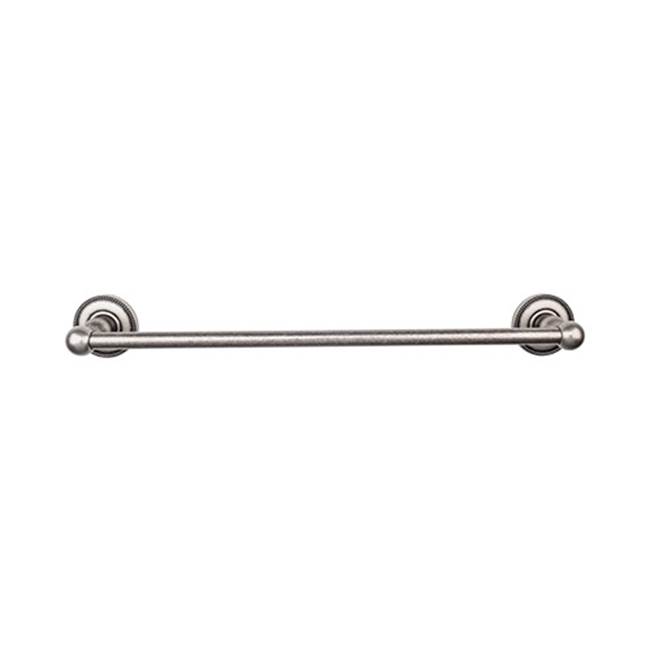 Fixtures, Etc.Top KnobsEdwardian Bath Towel Bar 30 In. Single - Beaded Bplate Antique Pewter