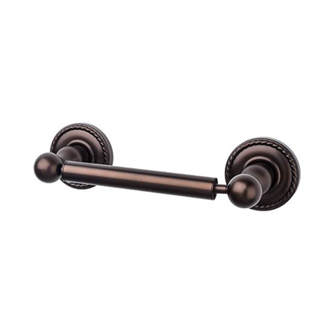 Fixtures, Etc.Top KnobsEdwardian Bath Tissue Holder Rope Backplate Oil Rubbed Bronze