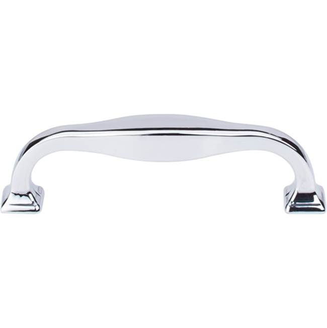 Fixtures, Etc.Top KnobsContour Pull 3 3/4 Inch (c-c) Polished Chrome