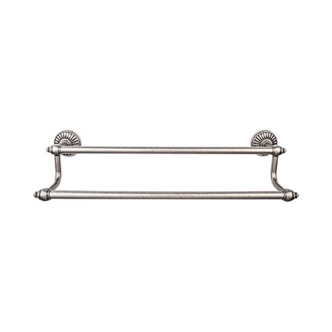 Fixtures, Etc.Top KnobsTuscany Bath Towel Bar 18 Inch Double Antique Pewter