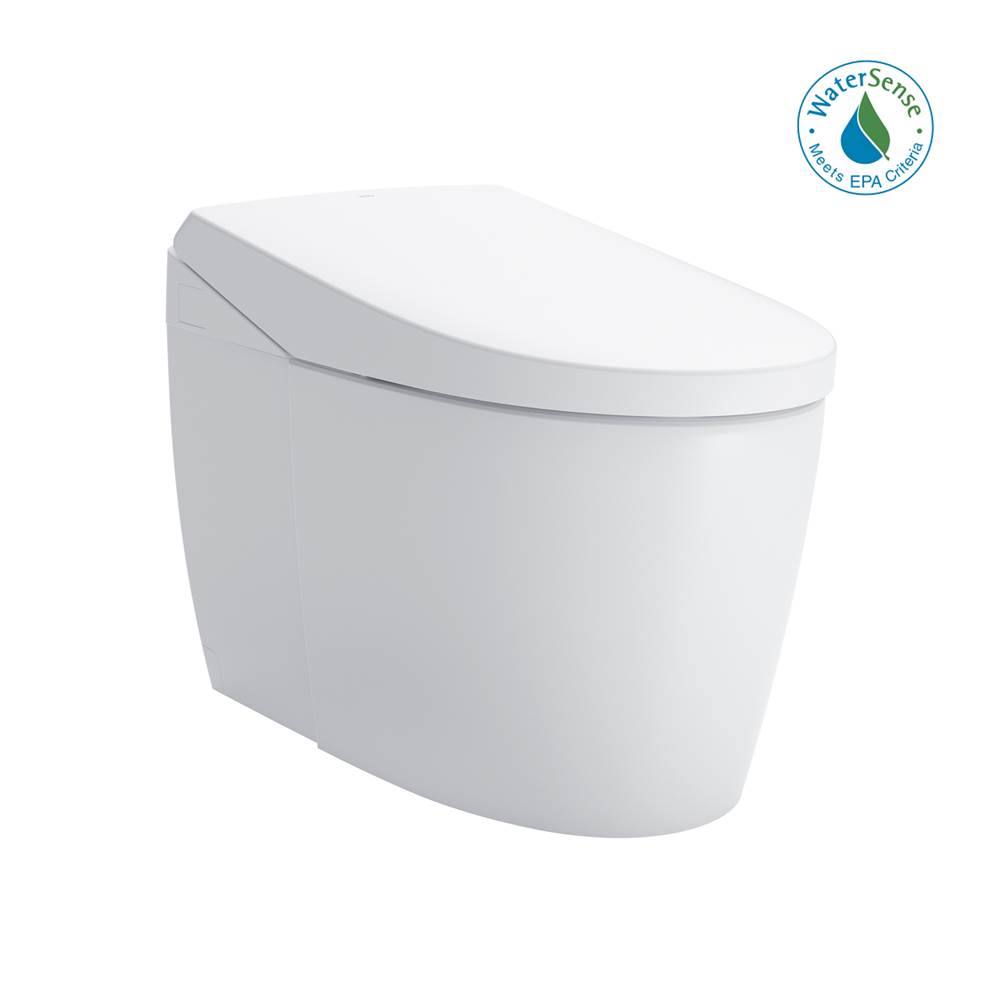 Fixtures, Etc.TOTONEOREST AS Dual Flush 1.0 or 0.8 GPF Toilet with Intergeated Bidet Seat and EWATER plus , Cotton White - MS8551CUMFGNo.01