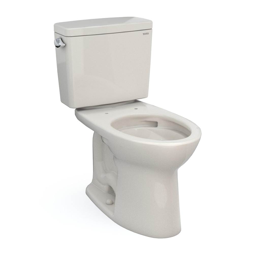 Fixtures, Etc.TOTOToto® Drake® Two-Piece Elongated 1.6 Gpf Tornado Flush® Toilet With Cefiontect®, Sedona Beige
