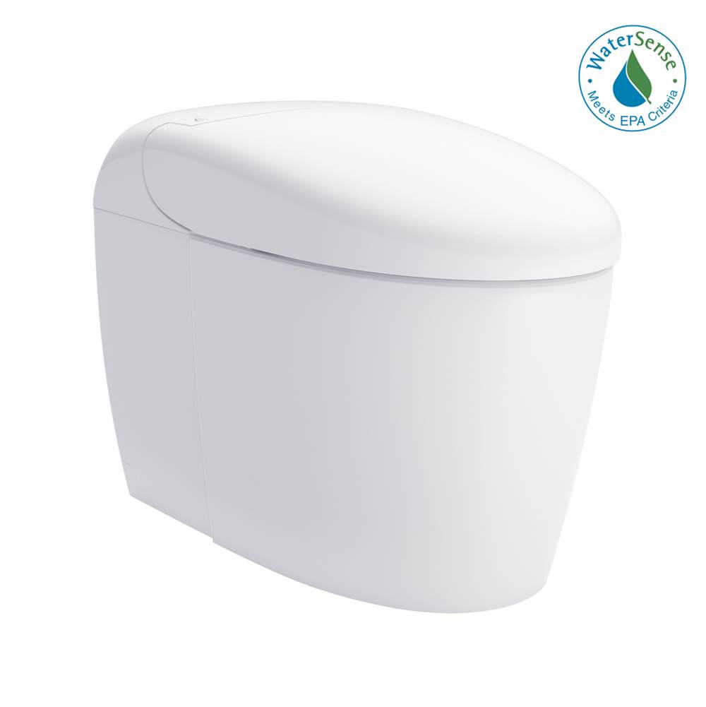 Fixtures, Etc.TOTONEOREST RS Dual Flush 1.0 or 0.8 GPF Toilet with Intergeated Bidet Seat and EWATER plus , Cotton White - MS8341CUMFGNo.01