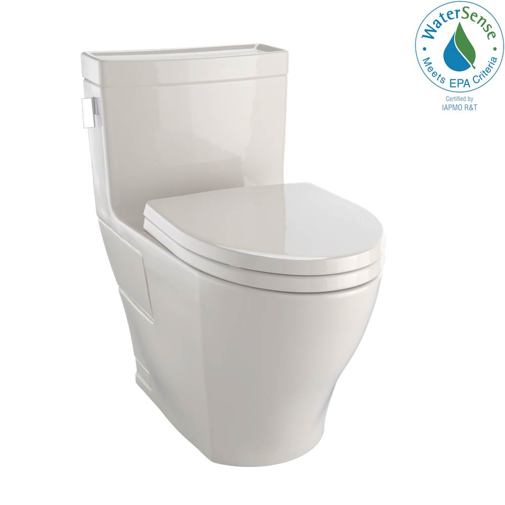 Fixtures, Etc.TOTOToto Legato Washlet+ One-Piece Elongated 1.28 Gpf Universal Height Skirted Toilet With Cefiontect, Bone