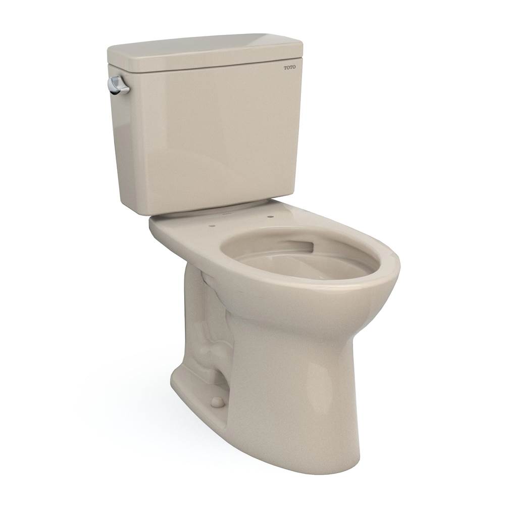Fixtures, Etc.TOTOToto® Drake®  Two-Piece Elongated 1.6 Gpf Universal Height Tornado Flush® Toilet With Cefiontect®, Bone