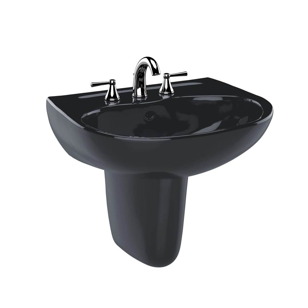 Fixtures, Etc.TOTOToto® Supreme® Oval Wall-Mount Bathroom Sink And Shroud For 8 Inch Center Faucets, Ebony
