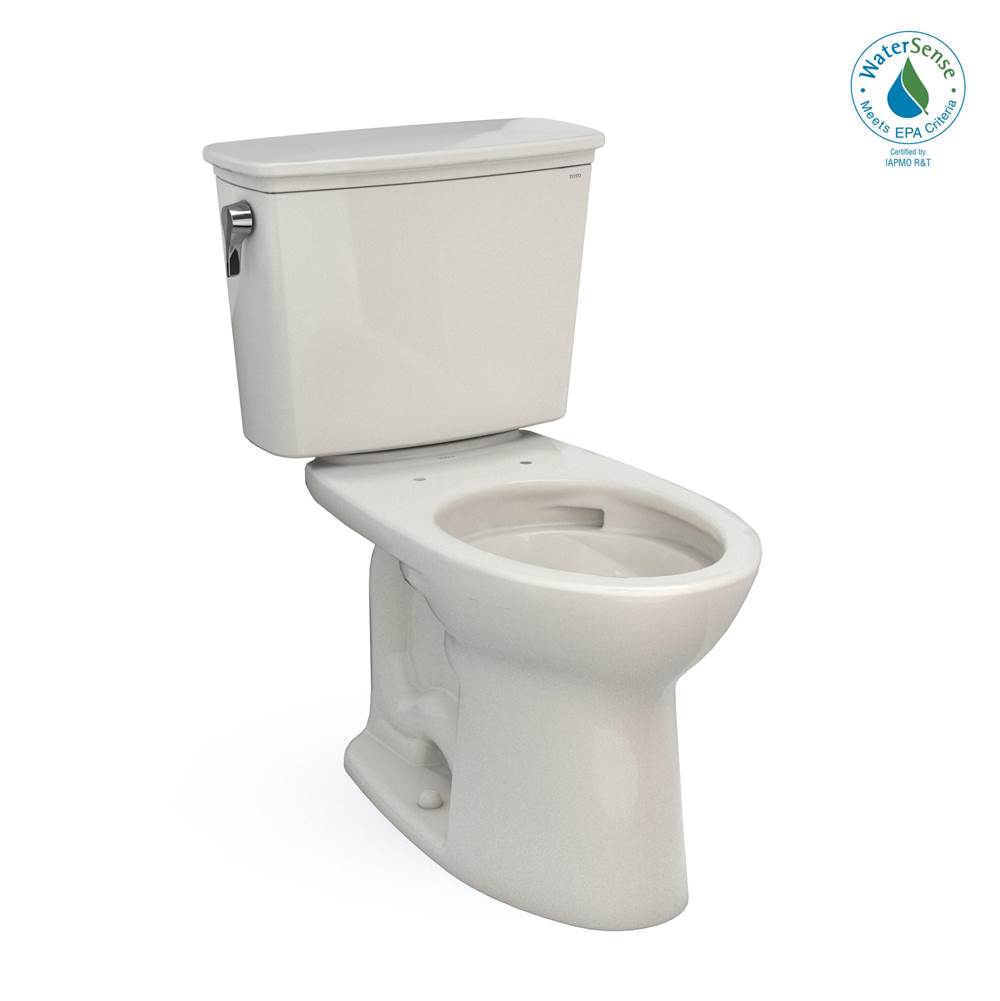 Fixtures, Etc.TOTOToto® Drake® Transitional Two-Piece Elongated 1.28 Gpf Tornado Flush® Toilet With Cefiontect®, Sedona Beige