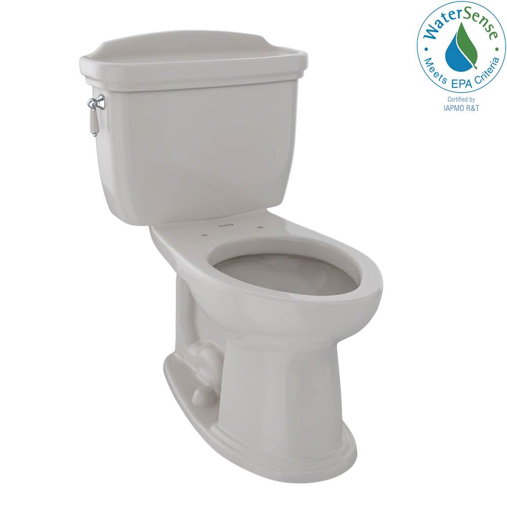Fixtures, Etc.TOTOToto® Eco Dartmouth® Two-Piece Elongated 1.28 Gpf Universal Height Toilet, Sedona Beige