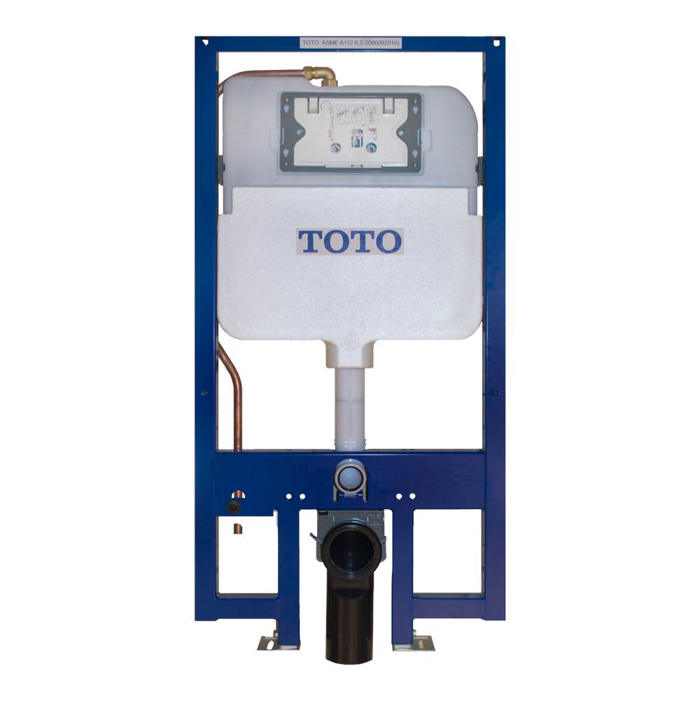 Fixtures, Etc.TOTOToto® Duofit® In-Wall Dual Flush 0.9 And 1.6 Gpf Tank System Copper Supply Line