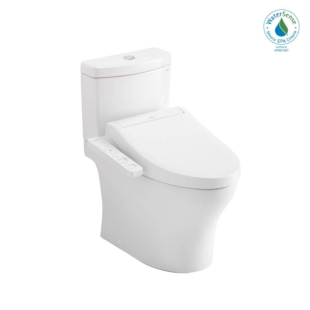 TOTO Two Piece Toilets With Washlet Intelligent Toilets item MW4463074CEMG#01