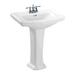 Toto - LT780.4#01 - Complete Pedestal Bathroom Sinks