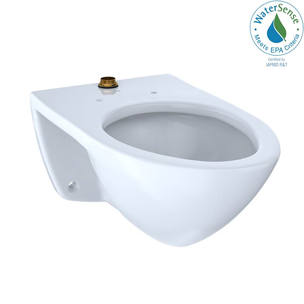 Fixtures, Etc.TOTOToto® Elongated Wall-Mounted Flushometer Toilet Bowl With Top Spud, Cotton White
