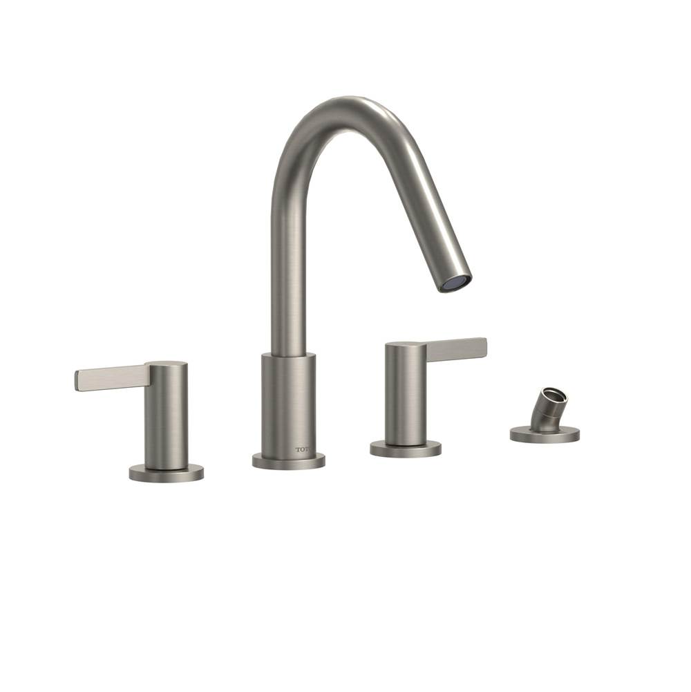 TOTO  Roman Tub Faucets With Hand Showers item TBG11202UA#BN