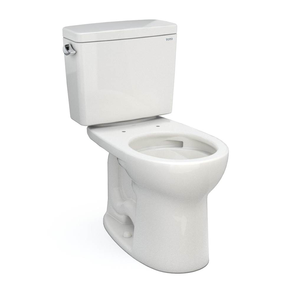 Fixtures, Etc.TOTOToto® Drake® Two-Piece Round 1.6 Gpf Universal Height Tornado Flush® Toilet With Cefiontect®, Colonial White