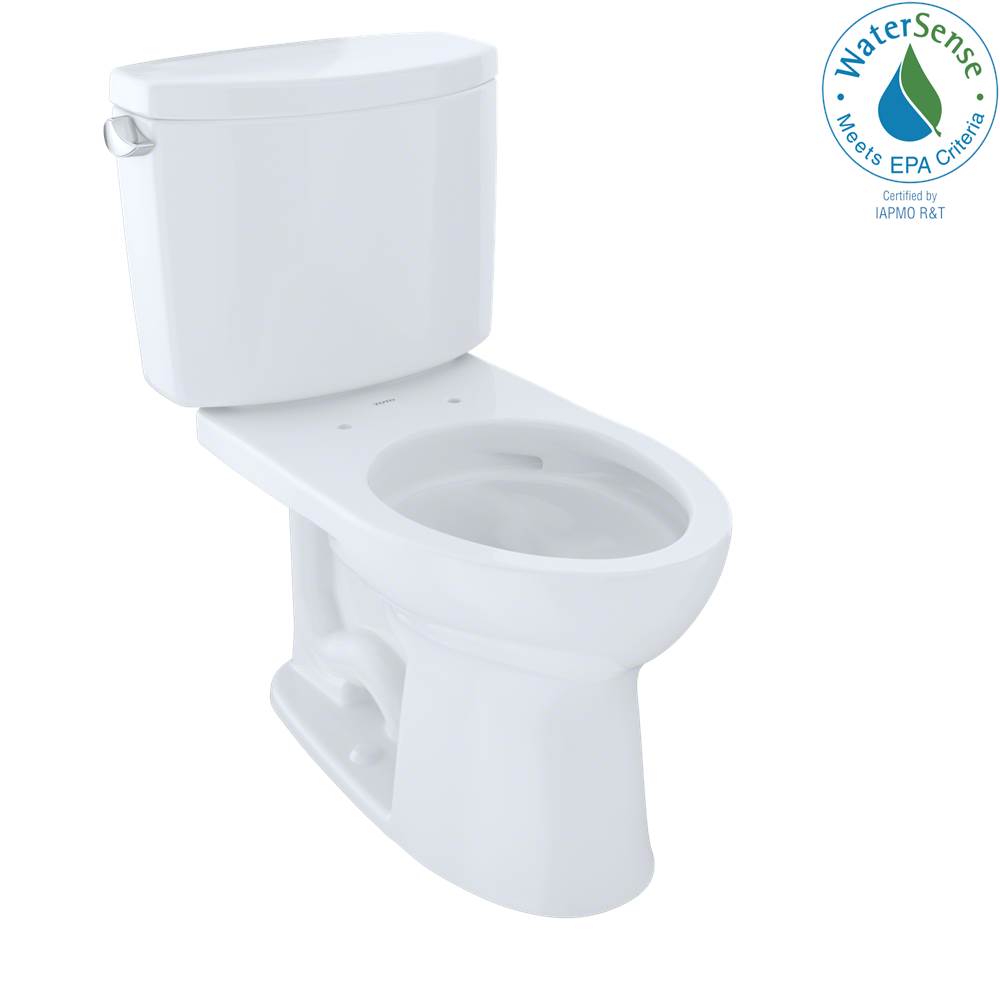 Fixtures, Etc.TOTOToto® Drake® II Two-Piece Elongated 1.28 Gpf Universal Height Toilet With Cefiontect, Cotton White