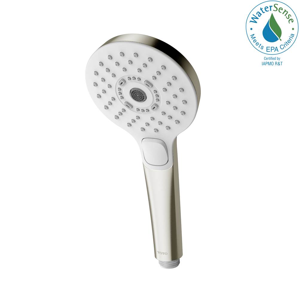 Fixtures, Etc.TOTOToto® G Series 1.75 Gpm Multifunction 4 Inch Round Handshower With Active Wave, Comfort Wave, And Warm Spa, Brushed Nickel