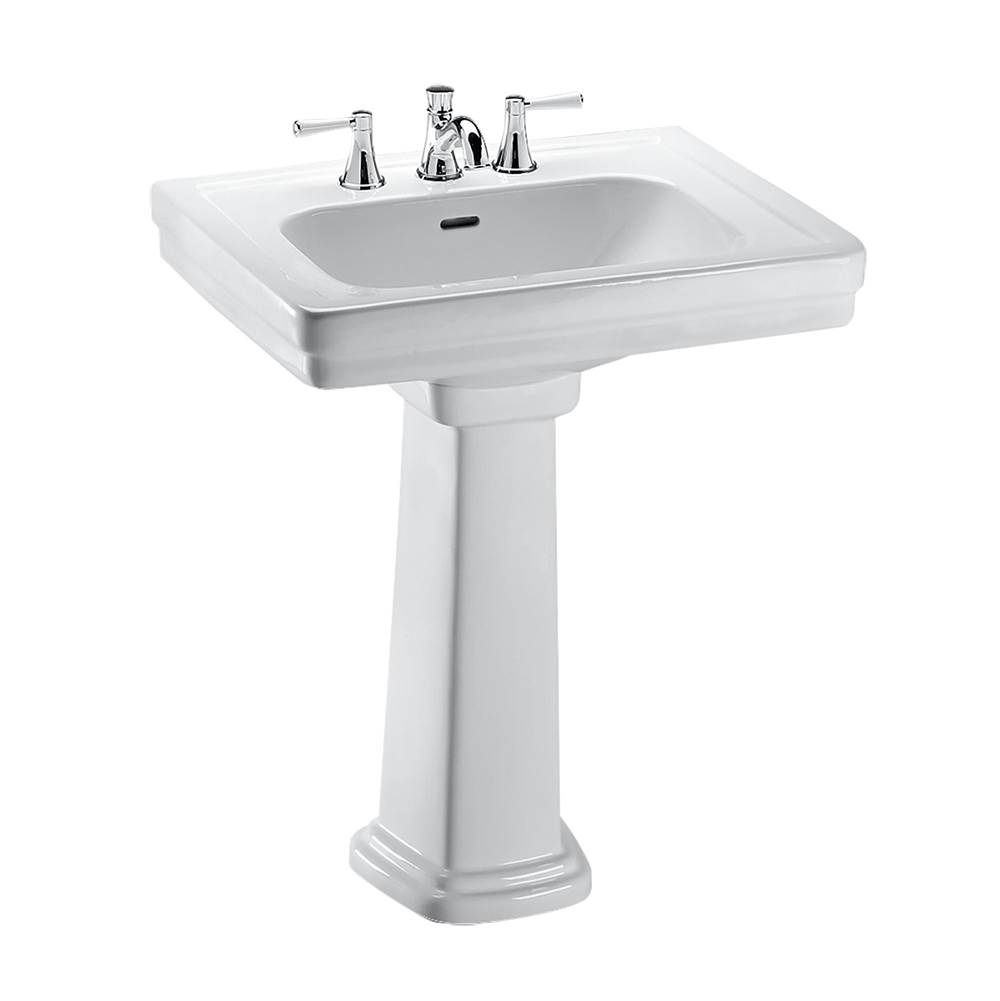 Fixtures, Etc.TOTOToto® Promenade® 27-1/2'' X 22-1/4'' Rectangular Pedestal Bathroom Sink For 8 Inch Center Faucets, Cotton White