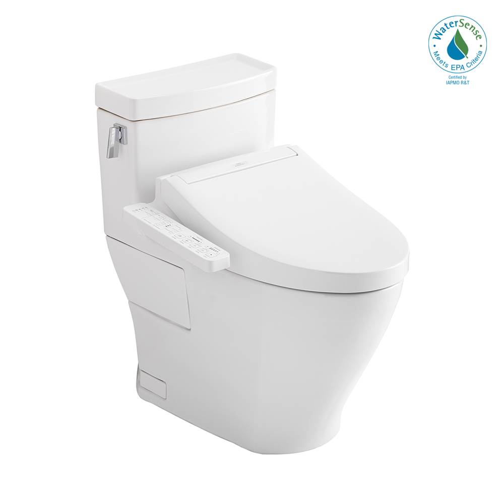 Fixtures, Etc.TOTOToto®Washlet+® Legato One-Piece Elongated 1.28 Gpf Toilet And Washlet C2 Bidet Seat, Cotton White