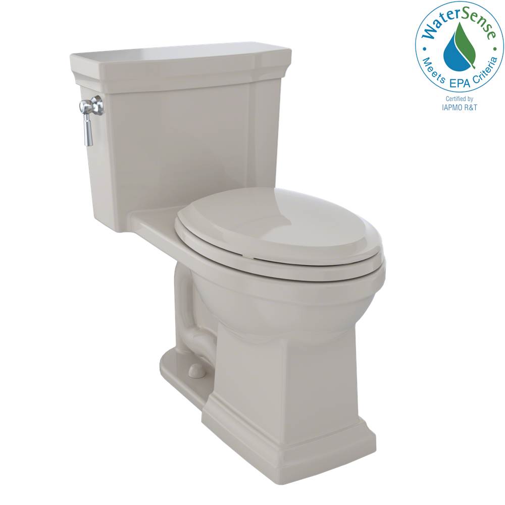 Fixtures, Etc.TOTOToto® Promenade® II One-Piece Elongated 1.28 Gpf Universal Height Toilet With Cefiontect, Bone