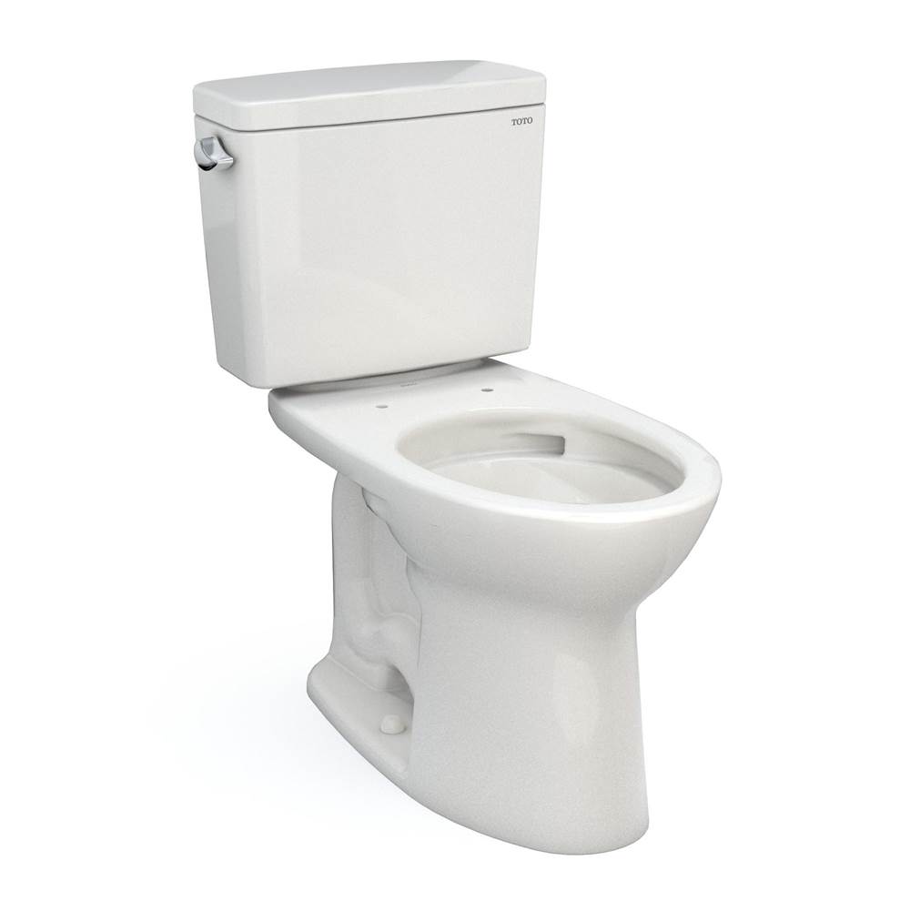 Fixtures, Etc.TOTOToto® Drake®  Two-Piece Elongated 1.6 Gpf Universal Height Tornado Flush® Toilet With Cefiontect®, Colonial White