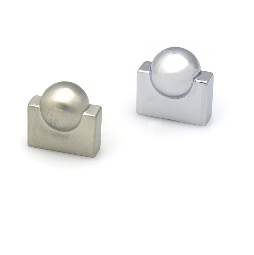 Fixtures, Etc.TopexKnob With Center Ball 16mm..Stainless Steel Look