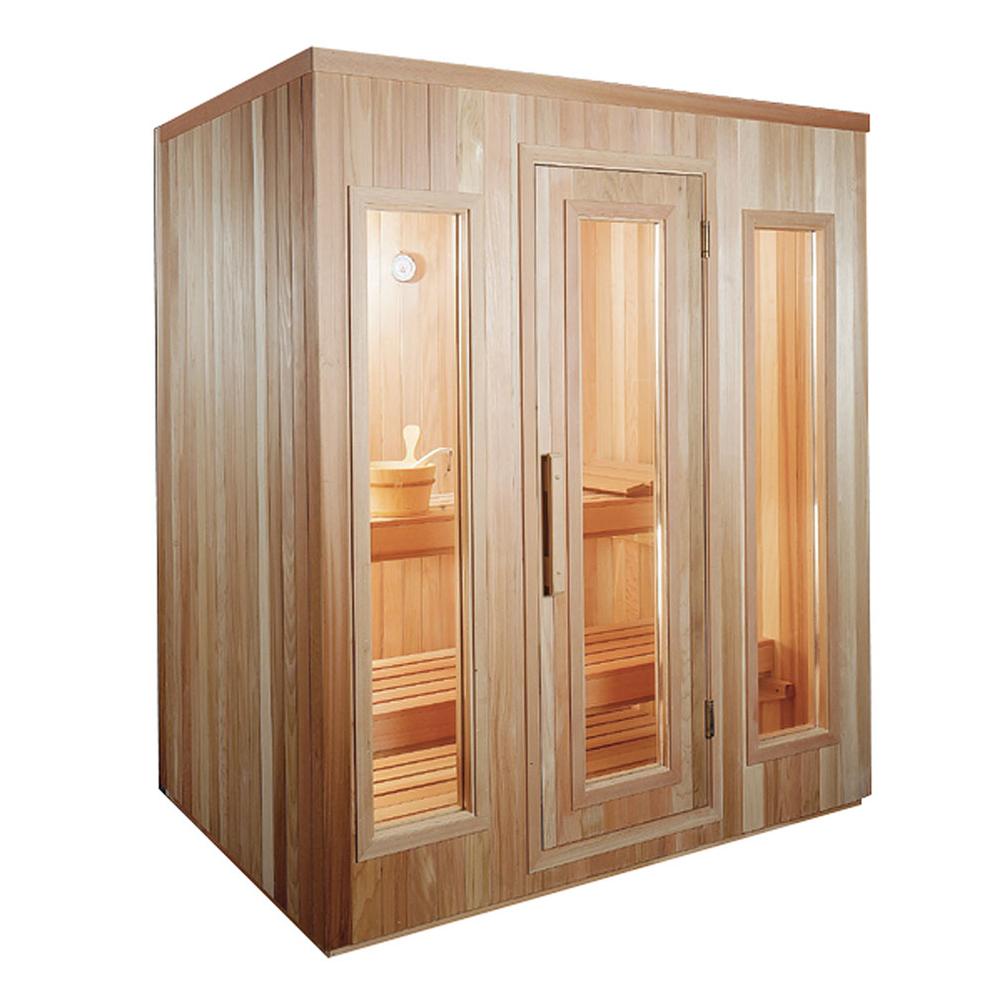 Fixtures, Etc.ThermaSolTraditional Sauna Room - Modular - 5x7 - 6.0kW Heater