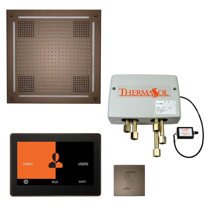 Fixtures, Etc.ThermaSolThe Total Wellness Hydrovive Package with 10'' ThermaTouch  Square
