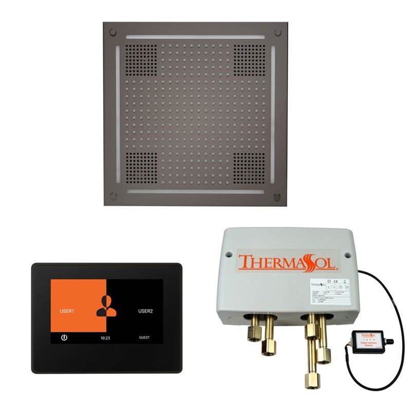 Fixtures, Etc.ThermaSolThe Wellness Hydrovive Shower Package with 7'' ThermaTouch Square