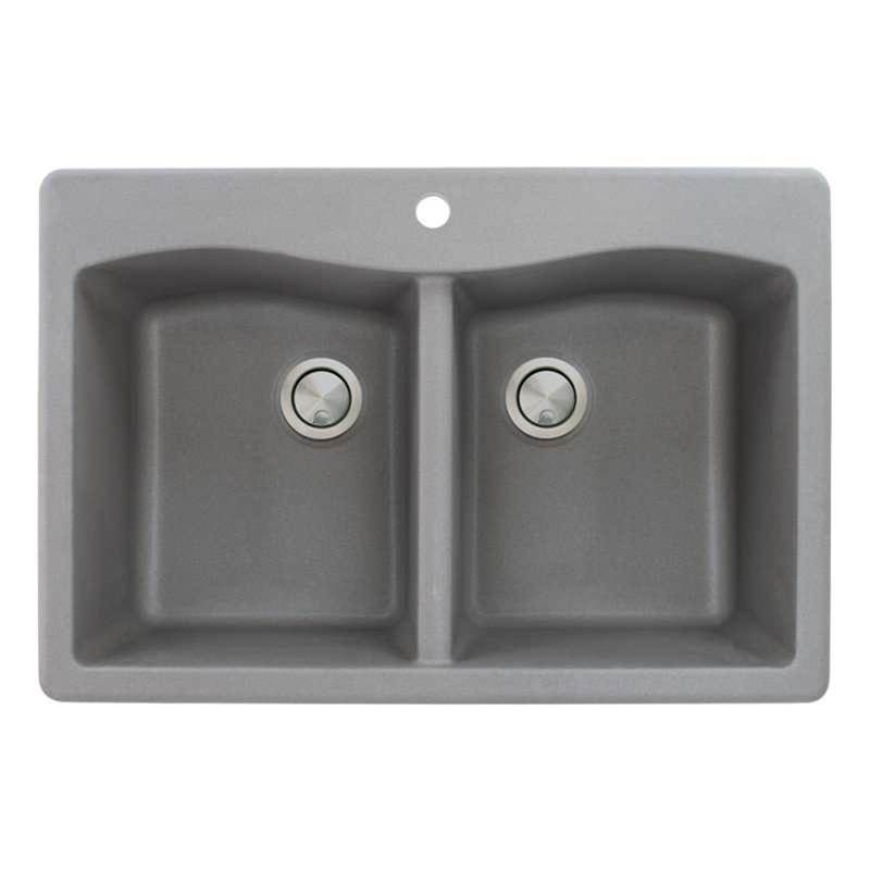 Transolid Drop In Kitchen Sinks item TR-ATDE3322-17-1