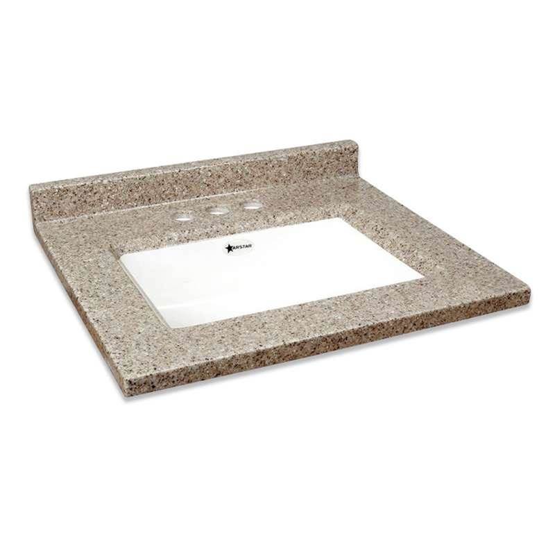 Fixtures, Etc.TransolidKinsey 37-in Premium Cultured Marble Vanity Top with Undermount Sink