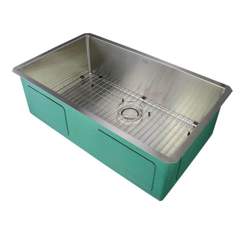 Fixtures, Etc.TransolidDiamond Stainless Steel 32-in Undermount Kitchen Sink