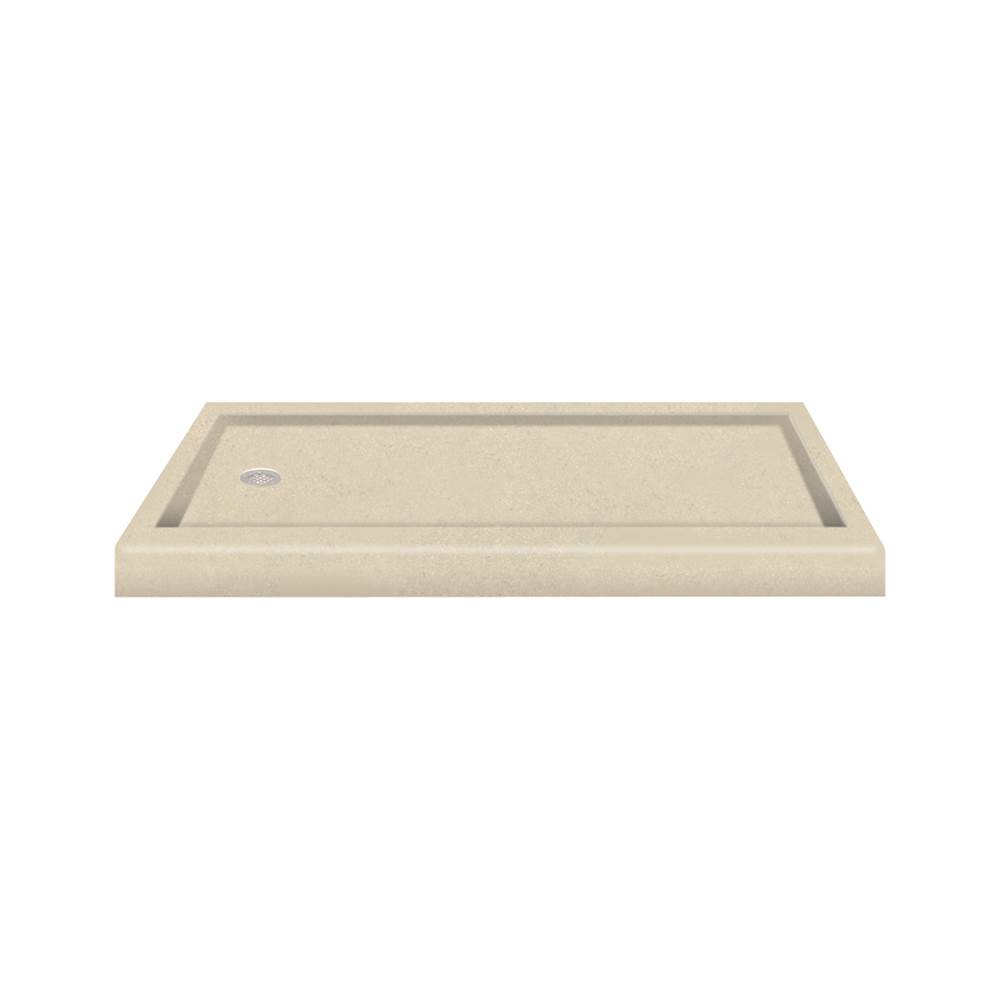 Fixtures, Etc.TransolidDecor Solid Surface  60-in x 32-in Shower Base with Left Drain