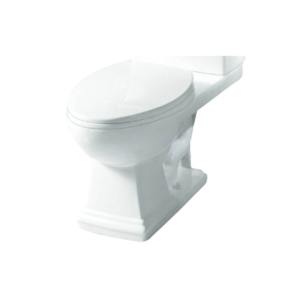 Fixtures, Etc.TransolidAvalon Elongated Vitreous China Toilet Bowl Only in White