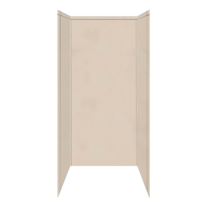 Fixtures, Etc.Transolid36'' x 36'' x 72'' Decor Shower Wall Surround in Sand Castle