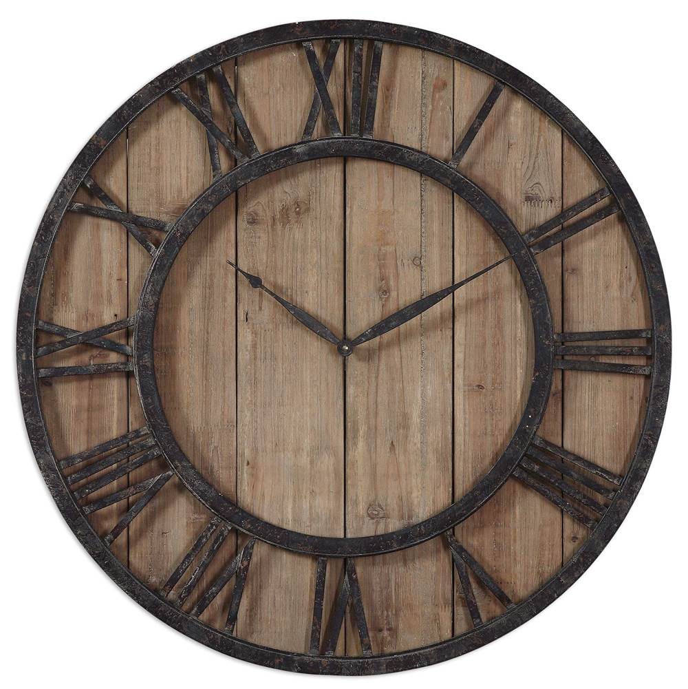 Fixtures, Etc.UttermostUttermost Powell Wooden Wall Clock