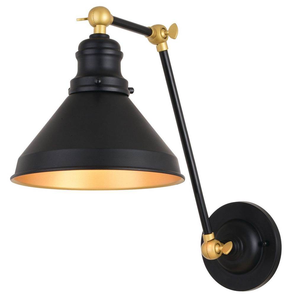 Vaxcel Swing Arm Sconce Wall Lights item W0398