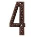 Vicenza Designs - NU04-AC - House Numbers