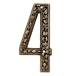Vicenza Designs - NU04-AG - House Numbers