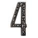 Vicenza Designs - NU04-AN - House Numbers