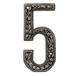 Vicenza Designs - NU05-AN - House Numbers