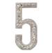 Vicenza Designs - NU05-PS - House Numbers