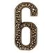 Vicenza Designs - NU06-AG - House Numbers