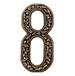 Vicenza Designs - NU08-AG - House Numbers
