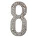Vicenza Designs - NU08-SN - House Numbers