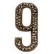 Vicenza Designs - NU09-AG - House Numbers