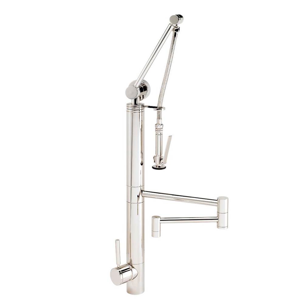 Fixtures, Etc.WaterstoneWaterstone Contemporary Gantry Pulldown Faucet - 18'' Articulated Spout