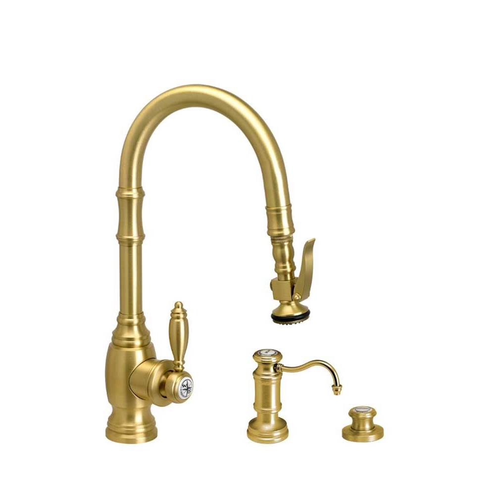 Waterstone Pull Down Bar Faucets Bar Sink Faucets item 5210-3-BLN